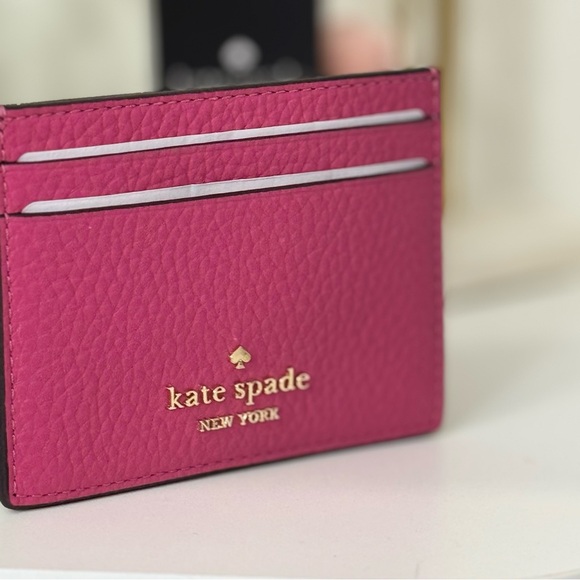 🌷NWT ♠️ kate spade ♠️ Juliette Small Cardholder - Nouveau Rose (Pink) - Picture 3 of 7